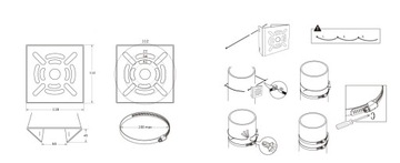 УНИВЕРСАЛЬНЫЙ КРОНШТЕЙН ДЛЯ КАМЕР НАБЛЮДЕНИЯ