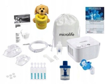 INHALATOR NEBUL MICROLIFE NEB200 + SMOCZEK+ETUI Ż