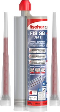 Kotwa chemiczna zaprawa żywica FISCHER FIS SB 390S