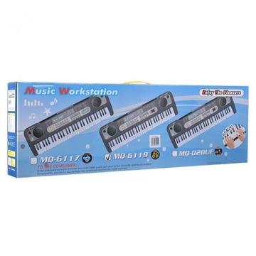 MQ 6119 KEYBOARD organy z mikrofonem dla dzieci