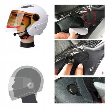 НАУШНИКИ BT5.0 BLUETOOTH шлем МОТОЦИКЛ для шлема