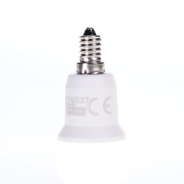 Adapter, przejściówka żarówki E27 na E14