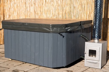 jacuzzi ogrodowe, bania, spa, elektryczne, piec