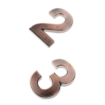 3x Metal Dom Tablica Naklejka