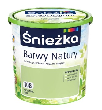 BARWY NATURY WIOSENNA ŁĄKA 108 2,5L MAT LATEKSOWA