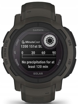Умные часы Garmin Instinct 2 Solar, графит