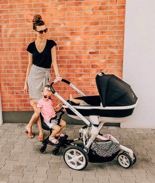 Удлинитель для коляски с сиденьем и рулем Universal 2in1 Easy X Rider V5