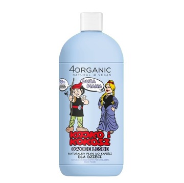 4 Organic Płyn do kąpieli dla dzieci Kajko i Kokos