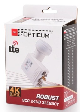 Unicable II 24 Polsat Canal+ Ultrabox 4K конвертер