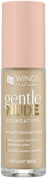 AA WINGS OF COLOR Gentle Nude podkład serum 403