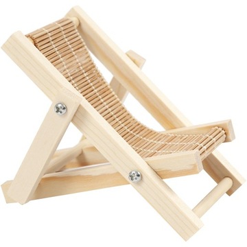 Мини деревянный шезлонг