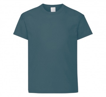 KOSZULKA DZIECIĘCA T SHIRT BLUZKA NIEBIESKA 122
