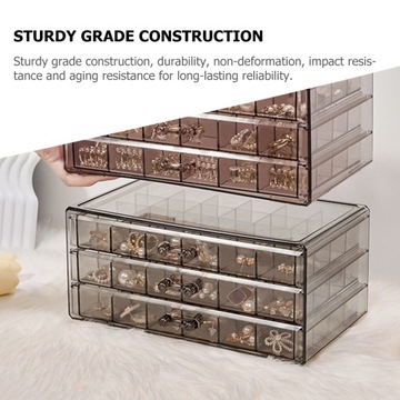 Ювелирные изделия Серьги Пластиковый ящик для хранения