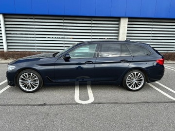 BMW Seria 5 G30-G31 Touring 520d 190KM 2018 BMW Seria 5 520d xDrive Adaptive Led Oś Skrętna Cena Brutto!, zdjęcie 7