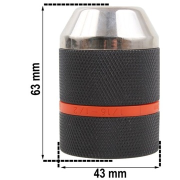 Uchwyt główka do WIERTARKI futerko samozaciskowa adapter SDS PLUS 1/2