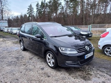 Volkswagen Sharan II Van 2.0 TDI-CR BMT 140KM 2012 VW SHARAN 20 TDI AUTOMAT STAN B.ŁADNY, zdjęcie 1
