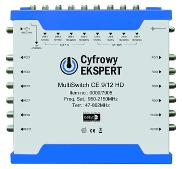Multiswitch 9 / 12 TechniSat 0000/7905