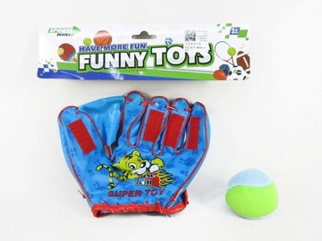 БЕЙСБОЛЬНЫЕ ПЕРЧАТКИ + МЯЧ