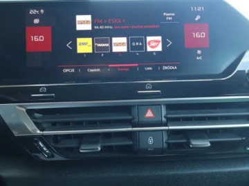 Citroen C4 III SUV 1.2 PureTech 130KM 2021 Citroen C4 1.2 PureTech, Salon Polska, Skóra, zdjęcie 9