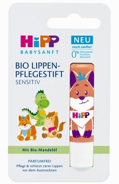 HiPP BIO Pomadka Balsam do ust dla dzieci 1 szt. z NIEMIEC