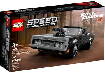 LEGO 76912 DODGE CHARGER 1970 RT SZYBCY I WŚCIEKLI