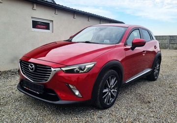 Mazda CX-3 2016 Mazda CX-3 SLICZNA 1.5 Diesel AWD 4x4 BOGATA WERSJA Wyjatkowa SERWIS 2017
