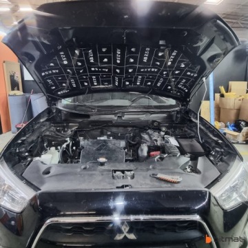 Снижающий вибрацию БУТИЛ БИТУМИЕВЫЙ МАТЕРИАЛ АЛУБУТИЛ 2,5