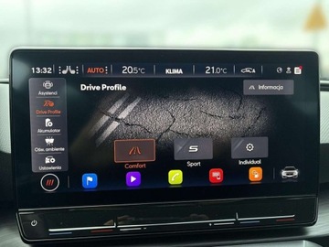 Cupra Leon II Sportstourer PHEV 1.4 e-Hybrid 204KM 2022 Cupra Leon PHEV Virtual Full Link ACC Led DCC Serwis ASO FV 23, zdjęcie 27