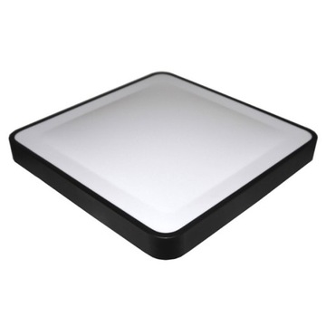 Plafon led Wilton 24W 4000K z czujnikiem mikrofalowym czarny