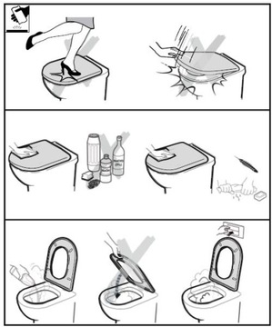 СИДЕНЬЕ ДЛЯ УНИТАЗА МЕДЛЕННО ЗАКРЫВАЮЩЕЕСЯ ДЛЯ KOŁO NOVA PRO ОВАЛЬНЫЙ ДЮРОПЛАСТ