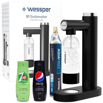 Saturator wody nabój butelka syrop SodaStream Pepsi Max bez cukru 7Up free