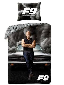 140x200 POŚCIEL SZYBCY I WŚCIEKLI FAST FURIOUS