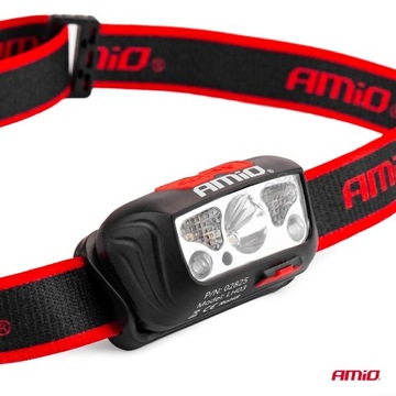 Светодиодный налобный фонарь AMiO, светильник туристической мастерской AMIO-02825