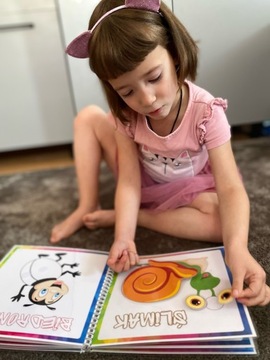 Развивающая книга на липучке Мои первые приложения