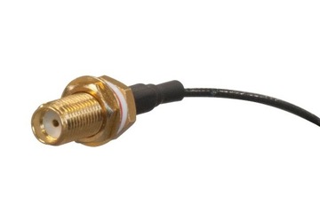 Mikrotik ACSMAUFL kabel koncentryczny SMA Czarny