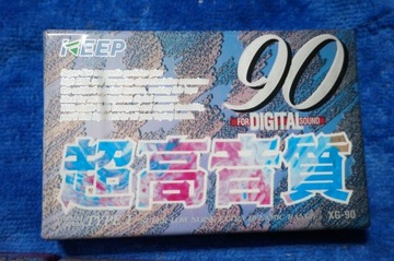 KASETA magnetofonowa KEEP XG-90 JAPAN 90 min