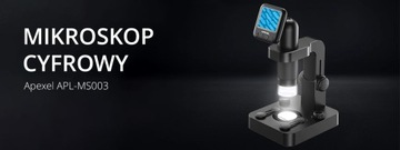 Цифровой микроскоп со светодиодным экраном 2MP RGB 20-100x