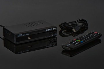 Tuner Dekoder DVBT2 DekoTV PRO2 2USB Dekoder Telewizji Naziemnej DVB-T2