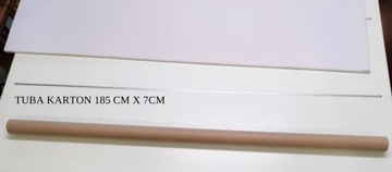 ТРУБА 185Х11С КАРТОННЫЙ РУЛОН ДЛЯ НАМОТКИ ТКАНИ