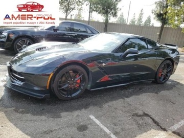 Chevrolet Corvette C7 2019 Chevrolet Corvette 2019r., Stingray 1LT, od ubezpieczalni 6.2 Benzyna 455KM