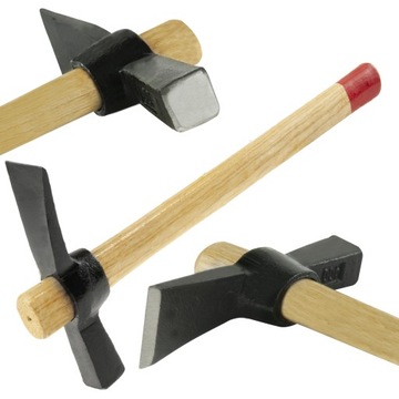 MŁOTEK MURARSKI DREWNIANY TRZONEK 44 MM