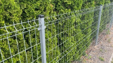 PANELE ogrodzeniowe 3D - 1,73 m / 5 mm ZIELONE