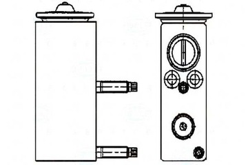 BEHR HELLA VENTIL EXPANZNÍ KLIMATIZACE CITROEN C5