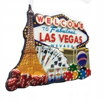magnes na lodówkę LAS VEGAS pamiątka