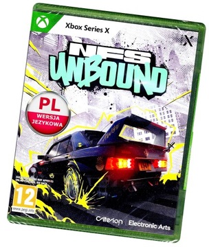 Need for Speed Unbound Wyścigi XSX Xbox Series X Nowa PO POLSKU