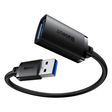 Удлинительный кабель USB 3.0 Baseus AirJoy Series, 2 м, черный