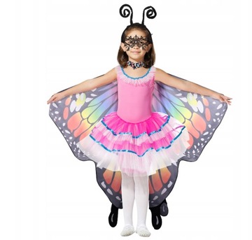 ДЕТСКИЙ ШАРФ-БАБОЧКА СЦЕНАЛЬНОЕ ПАЛЬТО С КРЫЛЬЯМИ БАБОЧКИ