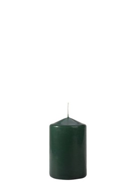 Świeca walec 60/100 butelkowa zieleń