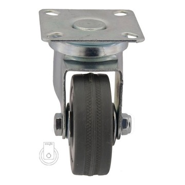 Комплект колёс фи 50, 4 шт., шкаф и полка 1ППГУМ50.