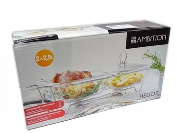 NACZYNIE Z PODGRZEWACZEM 2 X 2,5 L AMBITION HELIOS